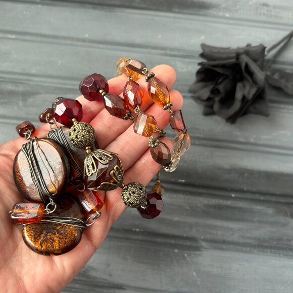 Lot of Brown Necklaces - Picture 5 of 9